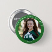 Megan Ronde Button 5,7 Cm (Voorkant /achterkant)