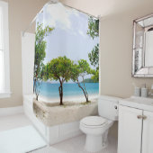 Megans Bay (St. Thomas, USVI) Douchegordijn (In situ)