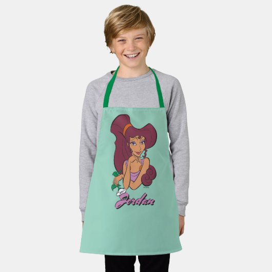Megara Goddess at Heart Apron Schort (Gedragen)