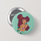 Megara Goddess at Heart Button (Voorkant /achterkant)