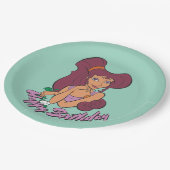 Megara Goddess at Heart Paper Plates Papieren Bordje (Gekanteld)