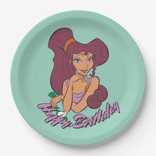Megara Goddess at Heart Paper Plates Papieren Bordje (Voorkant)