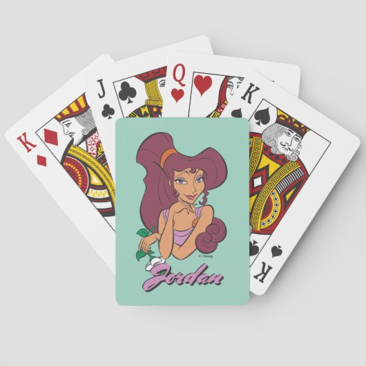 Megara Goddess at Heart Poker Cards Pokerkaarten (Achterkant)