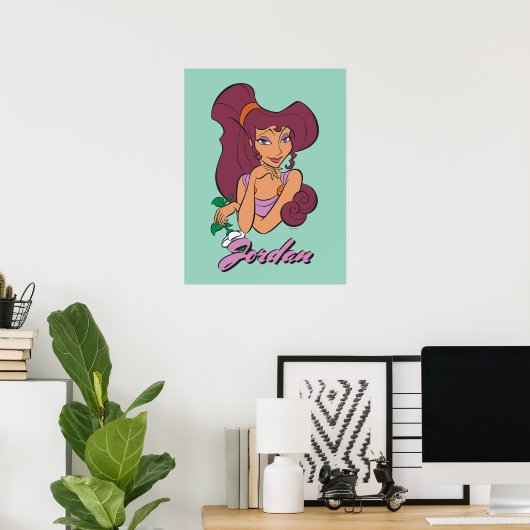 Megara Goddess at Heart Poster (Thuiskantoor)