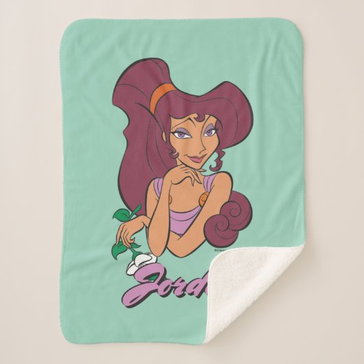 Megara Goddess at Heart Sherpa Blanket Sherpa Deken (Voorkant)