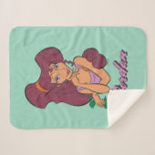 Megara Goddess at Heart Sherpa Blanket Sherpa Deken (Voorkant (horizontaal))