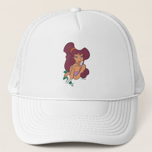 Megara Goddess at Heart Trucker Hat Trucker Pet (Voorkant)