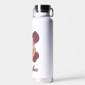 Megara Goddess at Heart Water Bottle Waterfles (Achterkant)