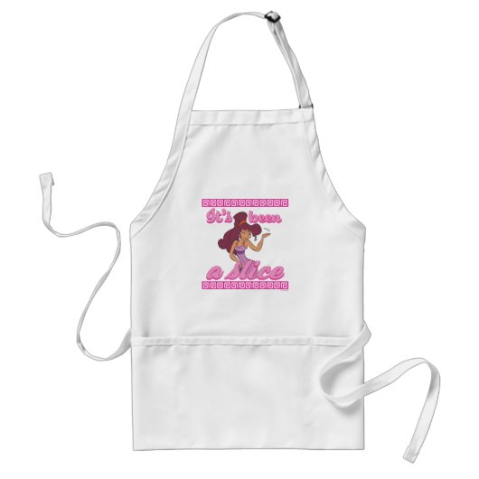 Megara - It's Been a Slice Adult Apron Standaard Schort (Voorkant)