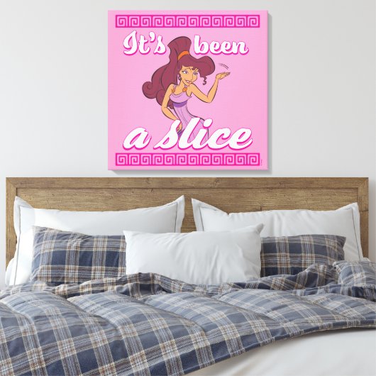 Megara - It's Been a Slice Canvas Print (Insitu (Slaapkamer))