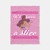 Megara - It's Been a Slice Fleece Blanket (Voorkant)