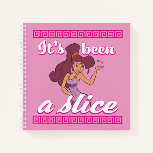 Megara - It's Been a Slice Notebook Notitieboek (Voorkant)