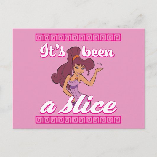 Megara - It's Been a Slice Postcard Briefkaart (Voorkant)