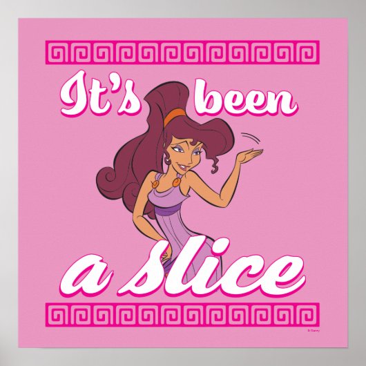 Megara - It's Been a Slice Poster (Voorkant)