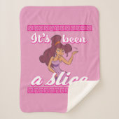 Megara - It's Been a Slice Sherpa Blanket Sherpa Deken (Voorkant)
