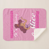 Megara - It's Been a Slice Sherpa Blanket Sherpa Deken (Voorkant (horizontaal))