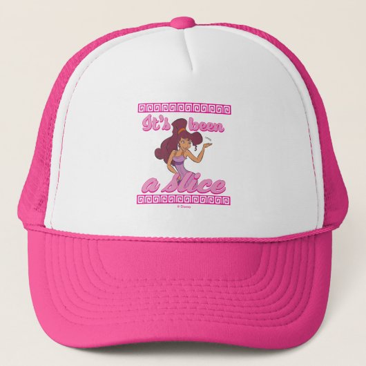 Megara - It's Been a Slice Trucker Hat Trucker Pet (Voorkant)