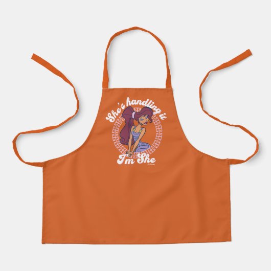 Megara - She's Handling It, I'm She Apron Schort (Voorkant)