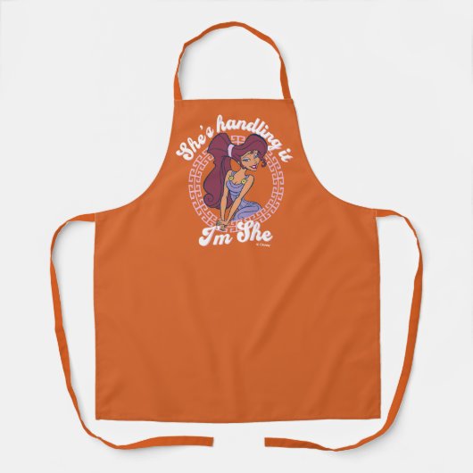Megara - She's Handling It, I'm She Apron Schort (Voorkant)