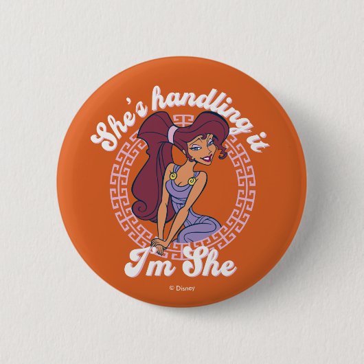 Megara - She's Handling It, I'm She Button (Voorkant)