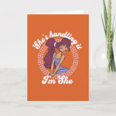 Megara - She's Handling It, I'm She Card Kaart (Voorkant)