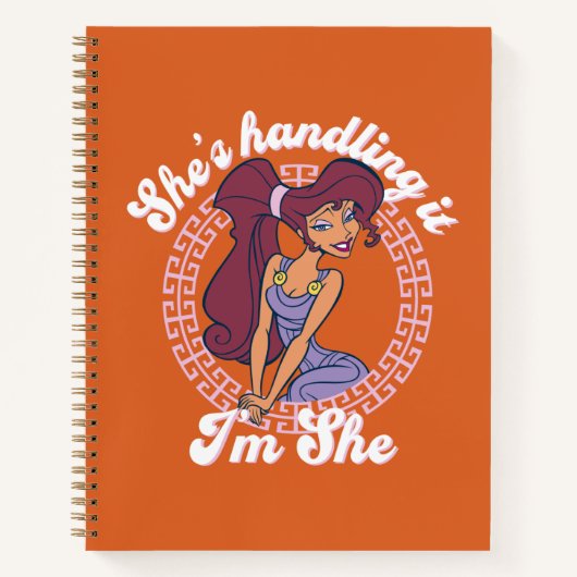 Megara - She's Handling It, I'm She Notebook Notitieboek (Voorkant)