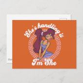 Megara - She's Handling It, I'm She Postcard Briefkaart (Voorkant / Achterkant)