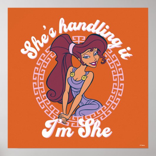 Megara - She's Handling It, I'm She Poster (Voorkant)