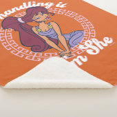 Megara - She's Handling It, I'm She Sherpa Blanket Deken (3/4)