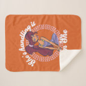Megara - She's Handling It, I'm She Sherpa Blanket Sherpa Deken (Voorkant (horizontaal))