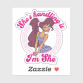 Megara - She's Handling It, I'm She Sticker (Vel)