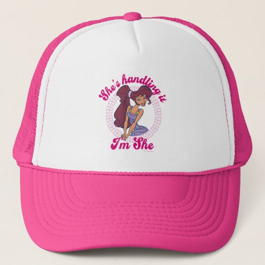 Megara - She's Handling It, I'm She Trucker Hat Pet (Voorkant)