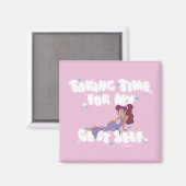 Megara - Taking Time For My Best Self Magnet (Voorkant / Achterkant)