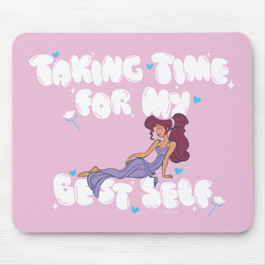 Megara - Taking Time For My Best Self Mouse Pad Muismat (Voorkant)