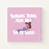 Megara - Taking Time For My Best Self Notebook Notitieboek (Achterkant)