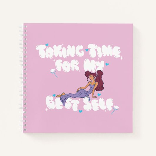 Megara - Taking Time For My Best Self Notebook Notitieboek (Voorkant)