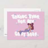 Megara - Taking Time For My Best Self Postcard Briefkaart (Voorkant / Achterkant)