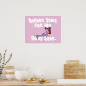 Megara - Taking Time For My Best Self Poster (Keuken)
