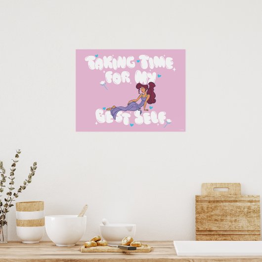 Megara - Taking Time For My Best Self Poster (Keuken)