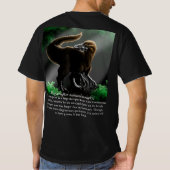 Megaraptor Dinosaurus T-shirt (Achterkant)