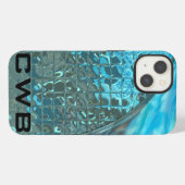 Megastyle Diva Monogram iPhone Hoesje (Achterkant horizontaal)