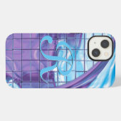 Megastyle Surf Monogram iPhone Hoesje (Achterkant horizontaal)