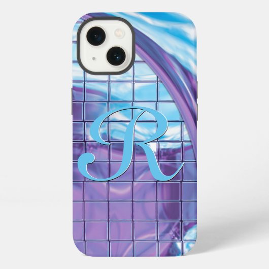 Megastyle Surf Monogram iPhone Hoesje (Achterkant)