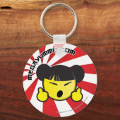 Megayummo.com sleutelhanger (Voorkant)