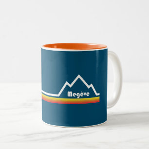 Megève France Tweekleurige Koffiemok