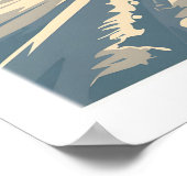 Megève Reisposter - Frankrijk 1 Poster (Hoek)