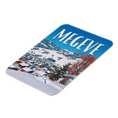 Megève Ski Magneet (Linkerzijde)