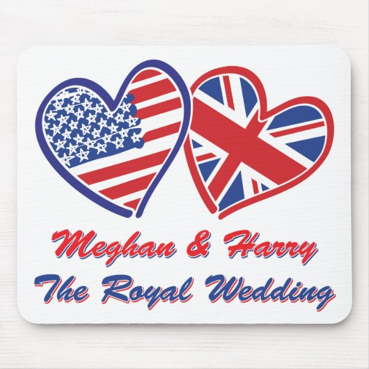 Meghan-and-Harrys Wedding Muismat (Voorkant)