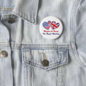 Meghan-and-Harrys Wedding Ronde Button 5,7 Cm (In situ)
