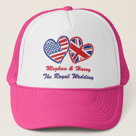 Meghan-and-Harrys Wedding Trucker Pet (Voorkant)